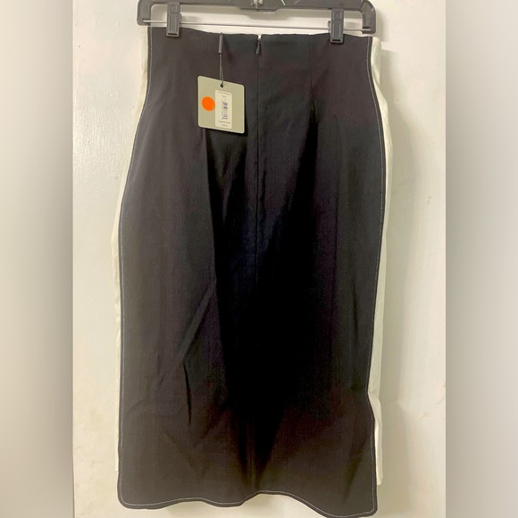 Zac Posen black knee length skirt - Picture 2 of 6